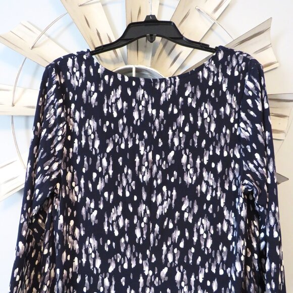 Espresso Navy Blue w/Gray White Splatter Size Medium - Picture 8 of 8